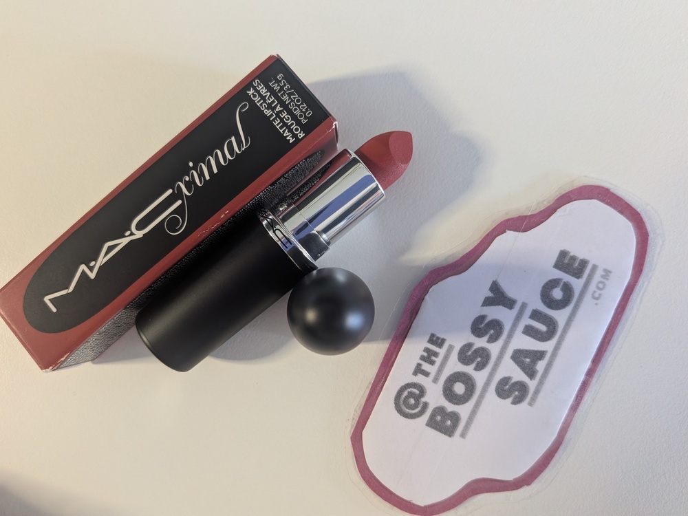 🌸 MAC M·A·Cximal Silky Matte Lipstick 602 Chili (Brick Red) NWT